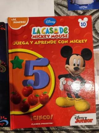 Libro la casa de Mickey mouse