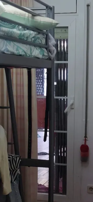 Puerta de aluminio con cristal