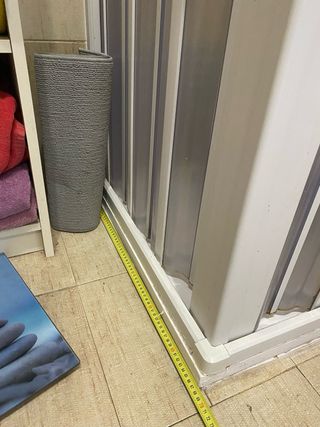 Mampara de ducha pvc