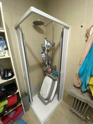 Mampara de ducha pvc