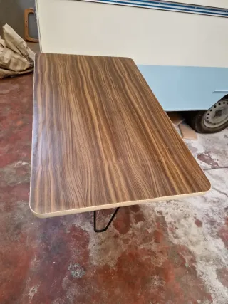 Mesa plegable para caravana