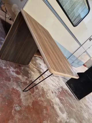 Mesa plegable para caravana