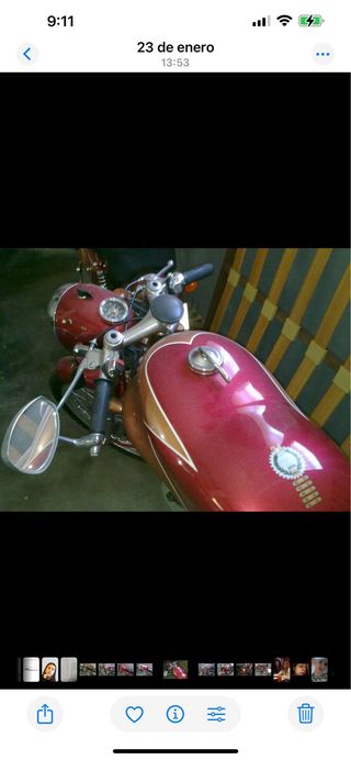 Moto Ducati Antigua Carretera Manual