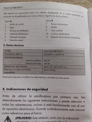 Panificadora Automática SSB 850 E1