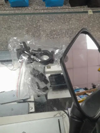 Retrovisor Moto Negro