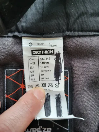 Pantaloncini da sci per bambini