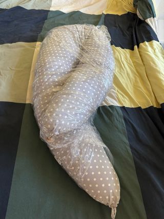 Cojín Embarazo Lactancia Niimo XXL Estrellas Gris