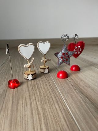 Portafoto portabigliettini cuore