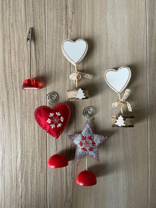 Portafoto portabigliettini cuore