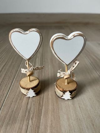 Portafoto portabigliettini cuore