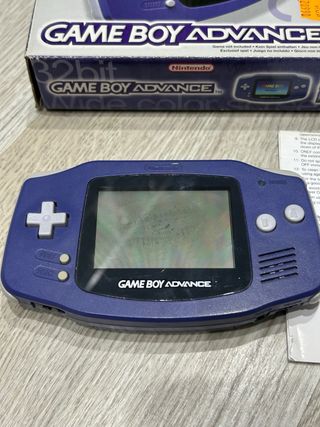 Game Boy Advance Morada Completa