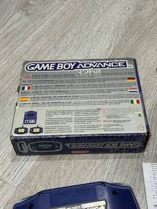 Game Boy Advance Morada Completa