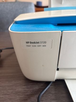 Impresora HP DeskJet 3720 Azul/Blanca