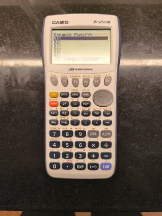 Calculadora Gráfica cientifica Casio fx-9750GII