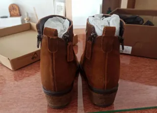 Botines mujer Kangaroos marrones