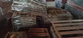 Tejas planas de barro