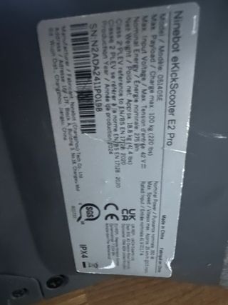 Patinete Eléctrico Ninebot