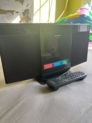 Radio CD USB Panasonic SC-HC15 Negra