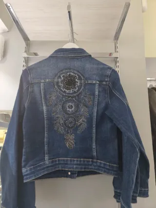Chaqueta vaquera azul
