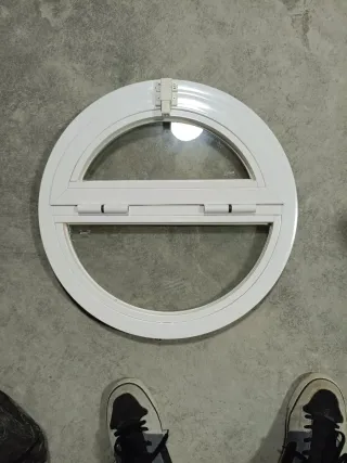 Ventana redonda aluminio