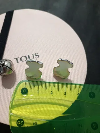 Pendientes Nácar Plata