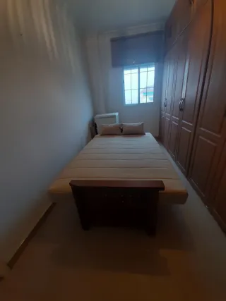 Sofá Cama Beige y Marrón