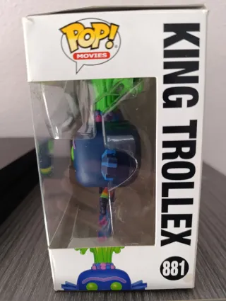 Lote 2 Figuras Funko Pop Trolls: Branch 880 y King