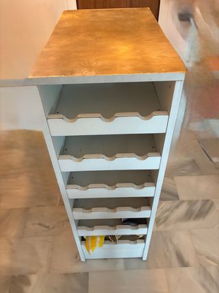 Botellero de madera para 36 botellas