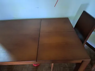 Mesa comedor madera 6 sillas