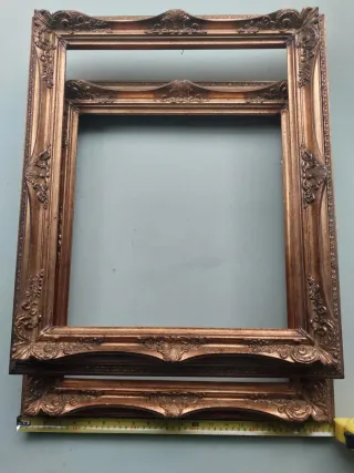 Cornici legno dorate vintage