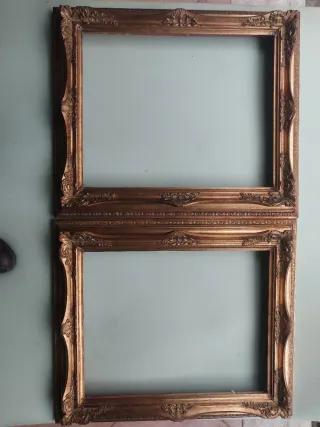 Cornici legno dorate vintage