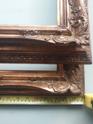 Cornici legno dorate vintage