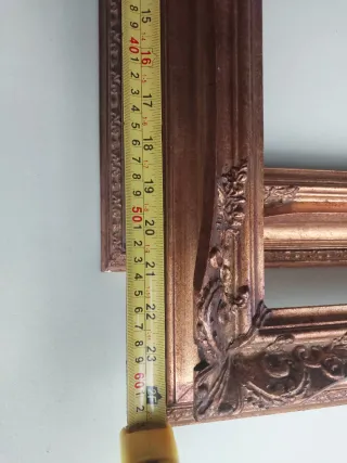 Cornici legno dorate vintage