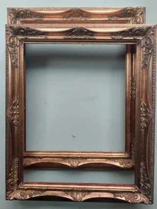 Cornici legno dorate vintage