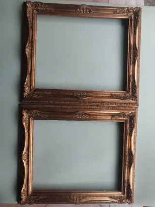 Cornici legno dorate vintage