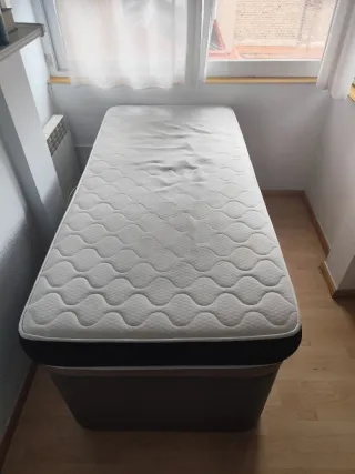 Cama canapé alta capacidad
