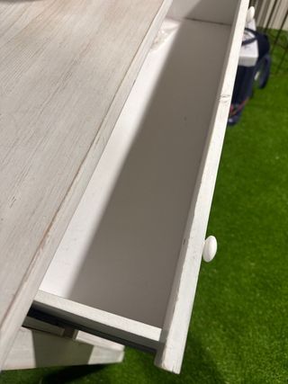 Mueble recibidor madera natural