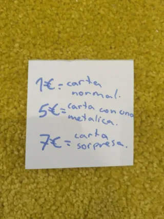 Cartas Pokémon Variadas