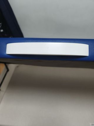 Canapé juvenil azul y blanco