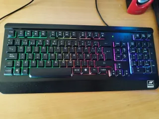 Teclado y Ratón Gaming Netway RGB