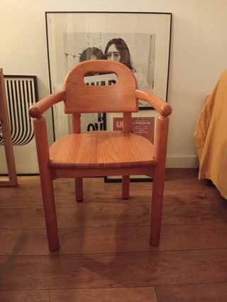 4 sillas de diseño, estilo brutalista