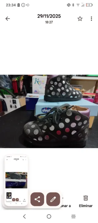 Sapatos de bebé pretos
