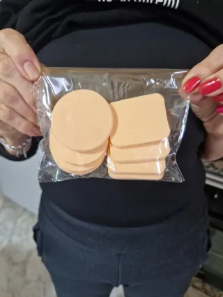 Set Maquillaje: Pinceles, Esponjas y Pestañas