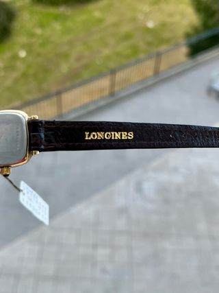 Reloj Longines “Tank” Vintage Gold NOS *Año 1985*