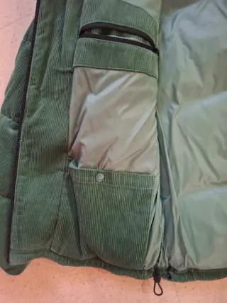 Giubbino imbottito verde Citystoreshop.it