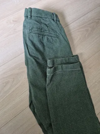 Pantalón Mango Casual Verde Talla M