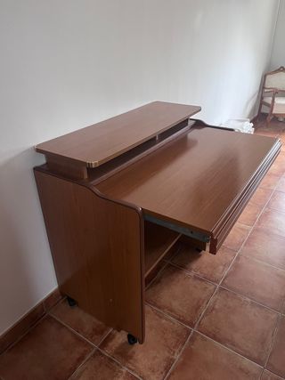 Mesa escritorio madera ordenador