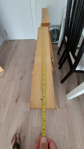 Mesa 2 caballetes y tablero