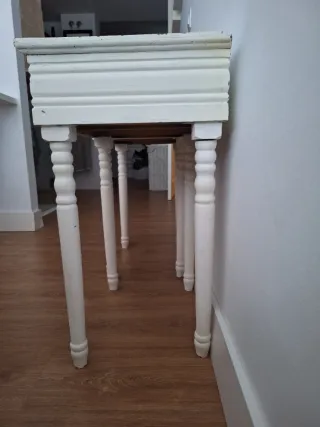 2 Comodini Vintage Bianchi