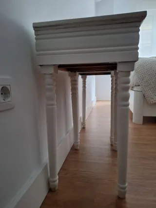 2 Comodini Vintage Bianchi